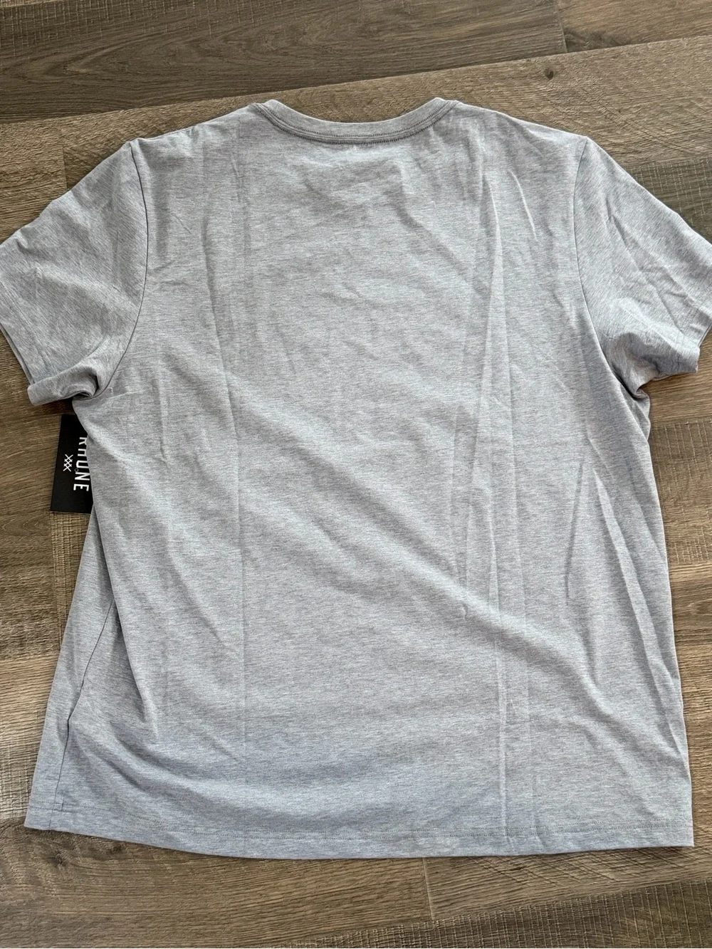 RHONE Men’s Crew Neck T-Shirt in Light Gray